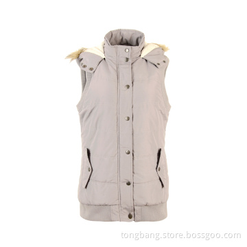 Lightweight Winter Padded Polyester Sleeveless Vest